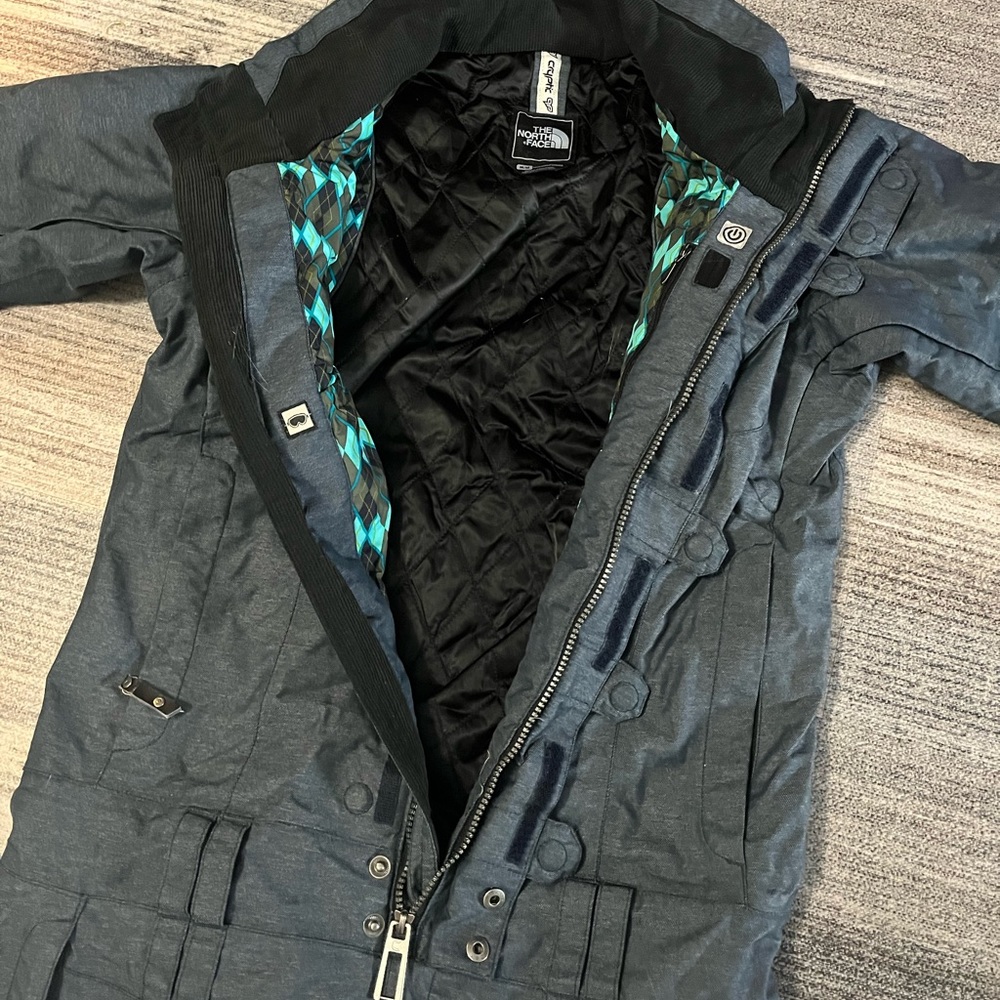 The North Face snow suit one piece women’s Medium